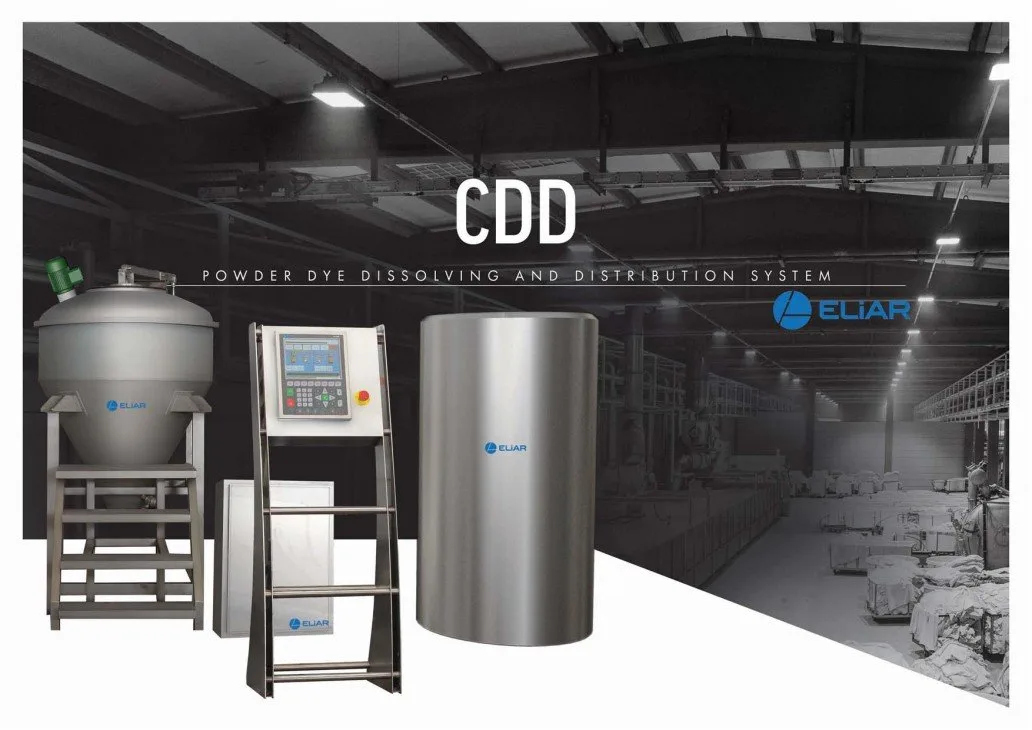 CDD Powder Dyestuff Dissolving and Distribution System