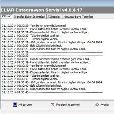 Teleskop software screen